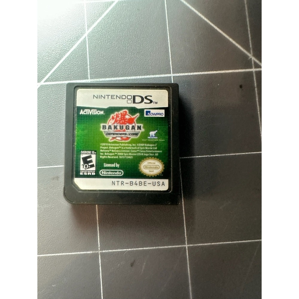 Nintendo Ds Bakugan: Defenders of the Core Cartridge/box Only Tested Working - Picture 5 of 6